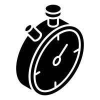 pictogramme d'un chronomètre