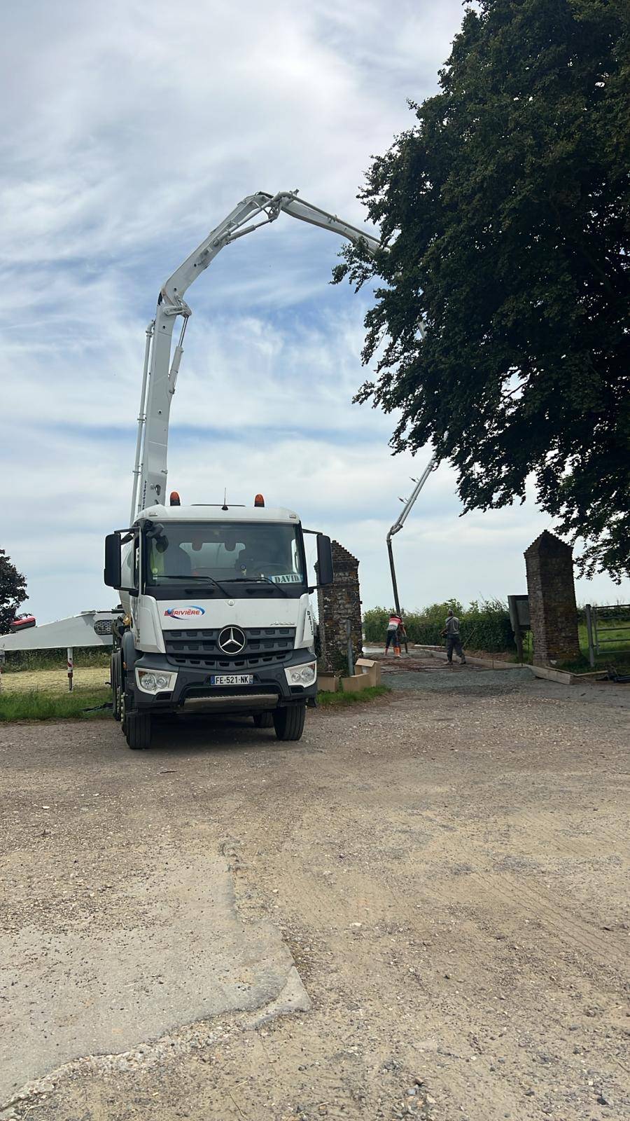 Aménagement sol agricole près du Calvados
