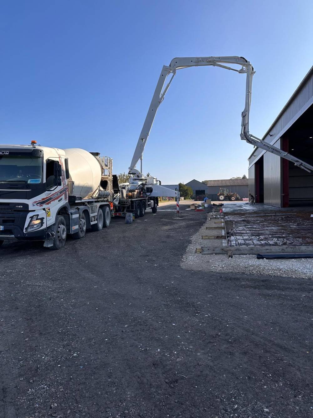 Terrassement agricole en Ile de France